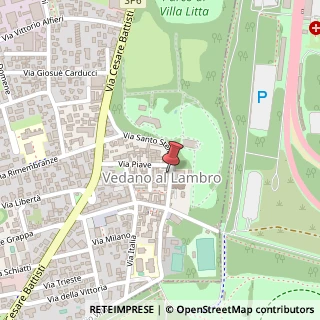 Mappa Via Santo Stefano, 71, 20854 Vedano al Lambro, Monza e Brianza (Lombardia)
