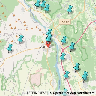 Mappa Via Massimo d'Azeglio, 13045 Gattinara VC, Italia (5.6335)