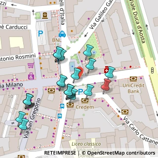 Mappa Piazza Garibaldi Giuseppe, 21052 Busto Arsizio VA, Italia (0.02609)