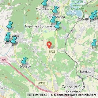 Mappa Via Artigiani, 25030 Adro BS, Italia (3.35923)