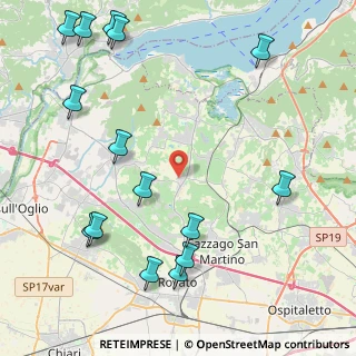 Mappa Via Artigiani, 25030 Adro BS, Italia (5.56333)