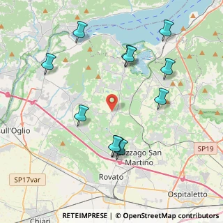 Mappa Via Artigiani, 25030 Adro BS, Italia (4.29364)