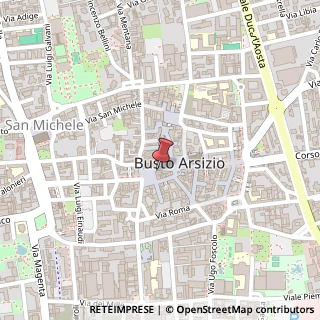 Mappa Via Sant'Antonio, 1, 21052 Busto Arsizio, Varese (Lombardia)