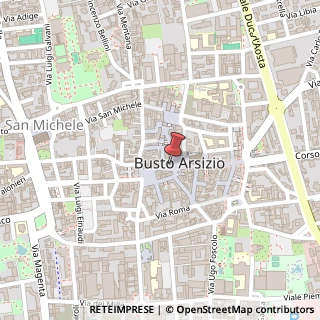 Mappa Piazza San Giovanni, 2, 21052 Busto Arsizio, Varese (Lombardia)