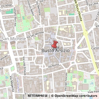 Mappa Piazza San Giovanni, 2, 21052 Busto Arsizio, Varese (Lombardia)