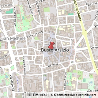 Mappa Via Sant'Antonio, 3, 21052 Busto Arsizio, Varese (Lombardia)