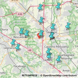 Mappa 21040 Uboldo VA, Italia (4.28813)