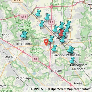 Mappa 21040 Uboldo VA, Italia (3.72)