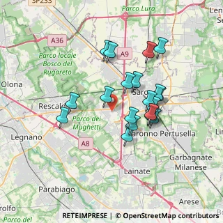 Mappa 21040 Uboldo VA, Italia (3.04632)