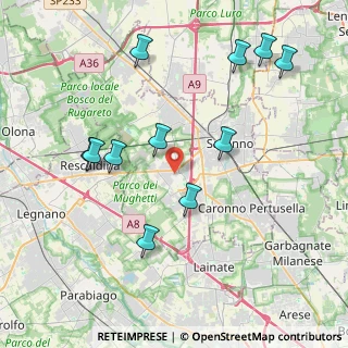 Mappa 21040 Uboldo VA, Italia (4.26182)