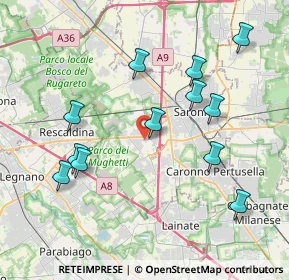 Mappa 21040 Uboldo VA, Italia (4.06583)