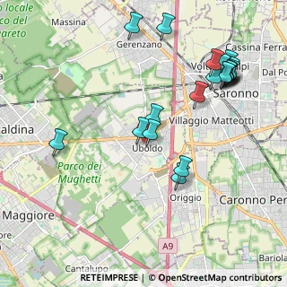 Mappa 21040 Uboldo VA, Italia (2.3105)