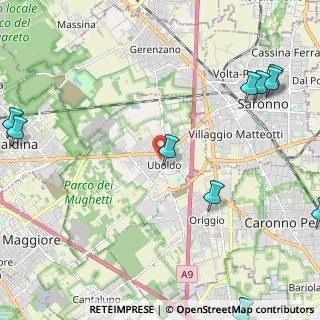 Mappa 21040 Uboldo VA, Italia (3.31818)