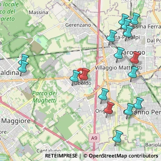 Mappa 21040 Uboldo VA, Italia (2.68529)