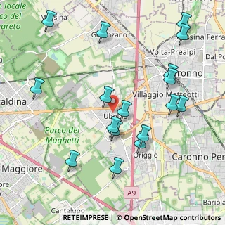 Mappa 21040 Uboldo VA, Italia (2.24765)