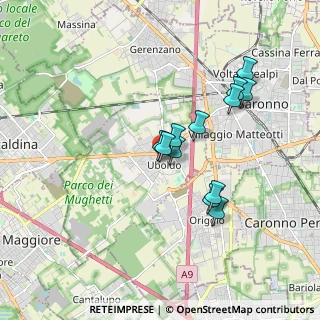 Mappa 21040 Uboldo VA, Italia (1.49083)