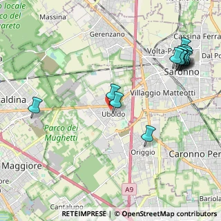 Mappa 21040 Uboldo VA, Italia (2.65438)