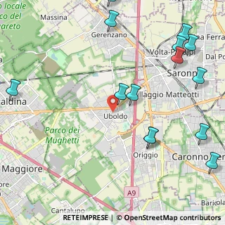 Mappa 21040 Uboldo VA, Italia (3.00733)