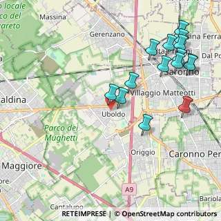 Mappa 21040 Uboldo VA, Italia (2.41733)