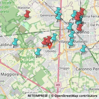 Mappa 21040 Uboldo VA, Italia (2.451)