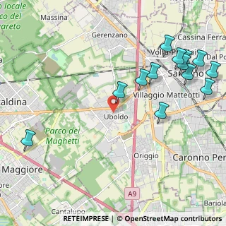 Mappa 21040 Uboldo VA, Italia (2.61615)