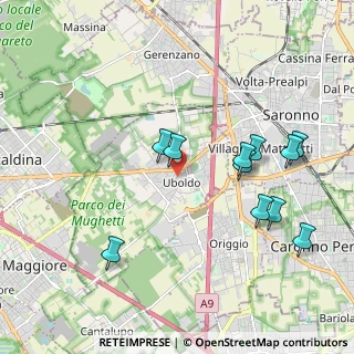 Mappa 21040 Uboldo VA, Italia (2.01455)