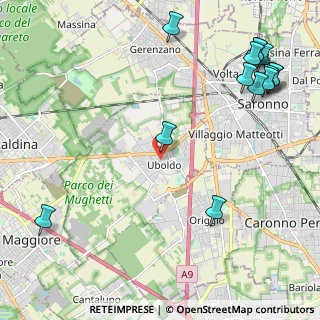 Mappa 21040 Uboldo VA, Italia (2.99071)