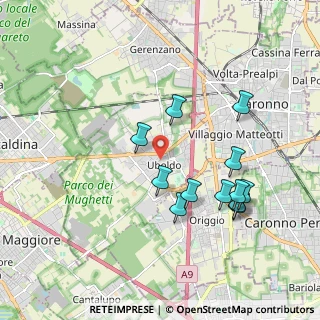 Mappa 21040 Uboldo VA, Italia (1.8525)