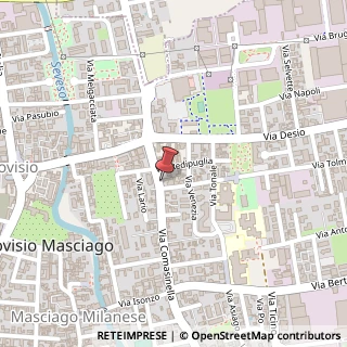 Mappa Via Comasinella, 98, 20813 Bovisio-Masciago, Monza e Brianza (Lombardia)