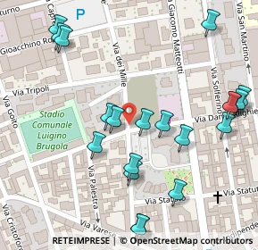 Mappa Via dei Mille, 20035 Lissone MB, Italia (0.149)