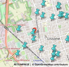 Mappa Via dei Mille, 20035 Lissone MB, Italia (0.6905)