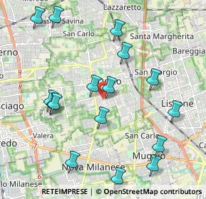 Mappa Via Garibaldi, 20832 Desio MB, Italia (2.24688)