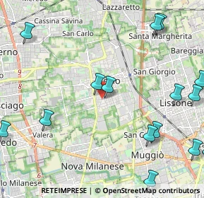 Mappa Via Garibaldi, 20832 Desio MB, Italia (3.04938)