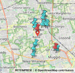 Mappa Via Garibaldi, 20832 Desio MB, Italia (1.47533)