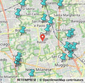 Mappa Via Garibaldi, 20832 Desio MB, Italia (2.6625)