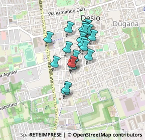 Mappa Via Garibaldi, 20832 Desio MB, Italia (0.3175)