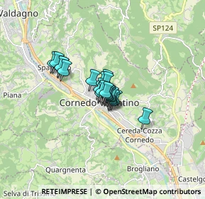 Mappa Via Tassoni, 36073 Cornedo Vicentino VI, Italia (0.802)