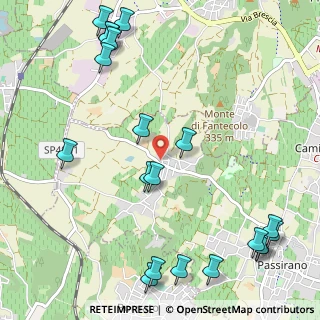 Mappa Via Goffredo Mameli, 25050 Passirano BS, Italia (1.445)