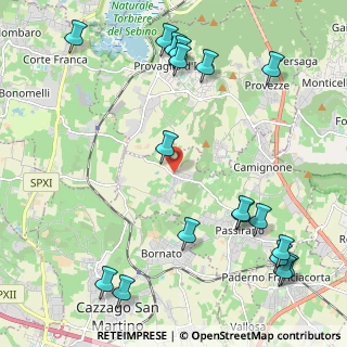 Mappa Via Goffredo Mameli, 25050 Passirano BS, Italia (2.82111)
