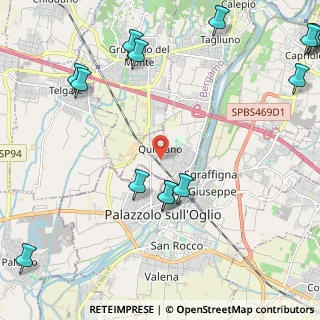 Mappa Via Don Luigi Brumana, 24060 Castelli Calepio BG, Italia (3.08786)
