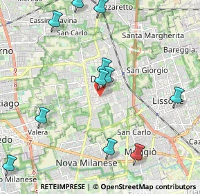 Mappa Via Alessandro Manzoni, 20832 Desio MB, Italia (2.54583)