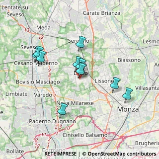 Mappa Via Alessandro Manzoni, 20832 Desio MB, Italia (3.06091)