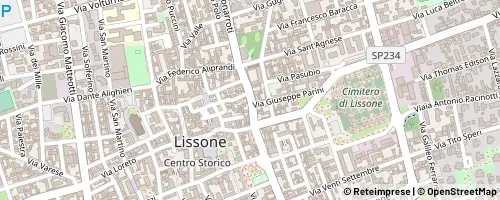 Mappa Lissone