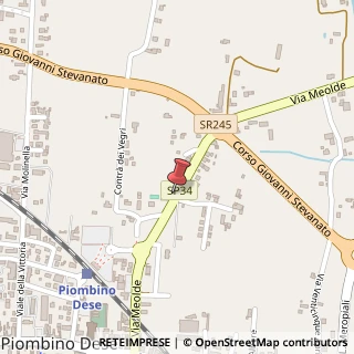 Mappa Via Meolde, 32, 35017 Piombino Dese, Padova (Veneto)