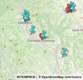 Mappa Via Giacomuni, 36073 Cornedo Vicentino VI, Italia (5.02636)