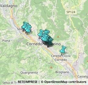 Mappa Via Giacomuni, 36073 Cornedo Vicentino VI, Italia (0.789)