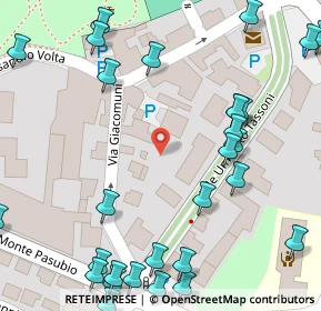 Mappa Via Giacomuni, 36073 Cornedo Vicentino VI, Italia (0.09655)