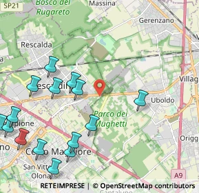 Mappa SP 527, 20027 Rescaldina MI, Italia (2.69267)