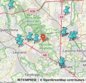 Mappa SP 527, 20027 Rescaldina MI, Italia (4.70333)