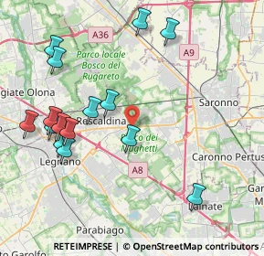 Mappa SP 527, 20027 Rescaldina MI, Italia (4.56)